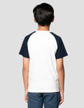 Character Harry Potter Raglan Hogwarts Kaos Anak Laki-laki