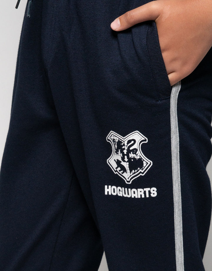 Character Knit Harry Potter Logo Jogger Anak Laki-laki