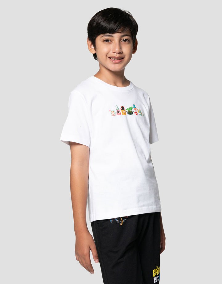 Character Spongebob Movie Teams Kaos Anak Laki-laki