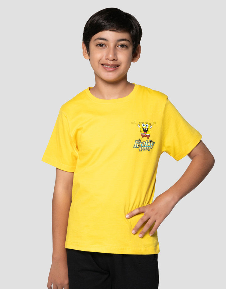 Character Spongebob Holiday Kaos Anak Laki-laki