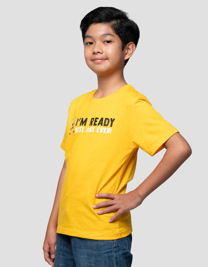 Character Spongebob Im Ready Kaos Anak Laki-laki