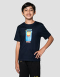 Character Spongebob Beach Kaos Anak Laki-laki