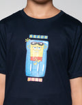 Character Spongebob Beach Kaos Anak Laki-laki