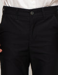 Cole Woven Slim Saten Celana Chinnos Pria