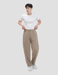 Nevada Knit Regular Button Zipper Texture Celana Pria