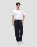 Nevada Knit Regular Button Zipper Texture Celana Pria