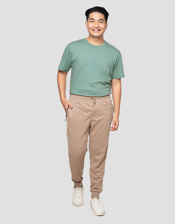 Nevada Cut & Sewn With Zipper Celana Jogger Pria