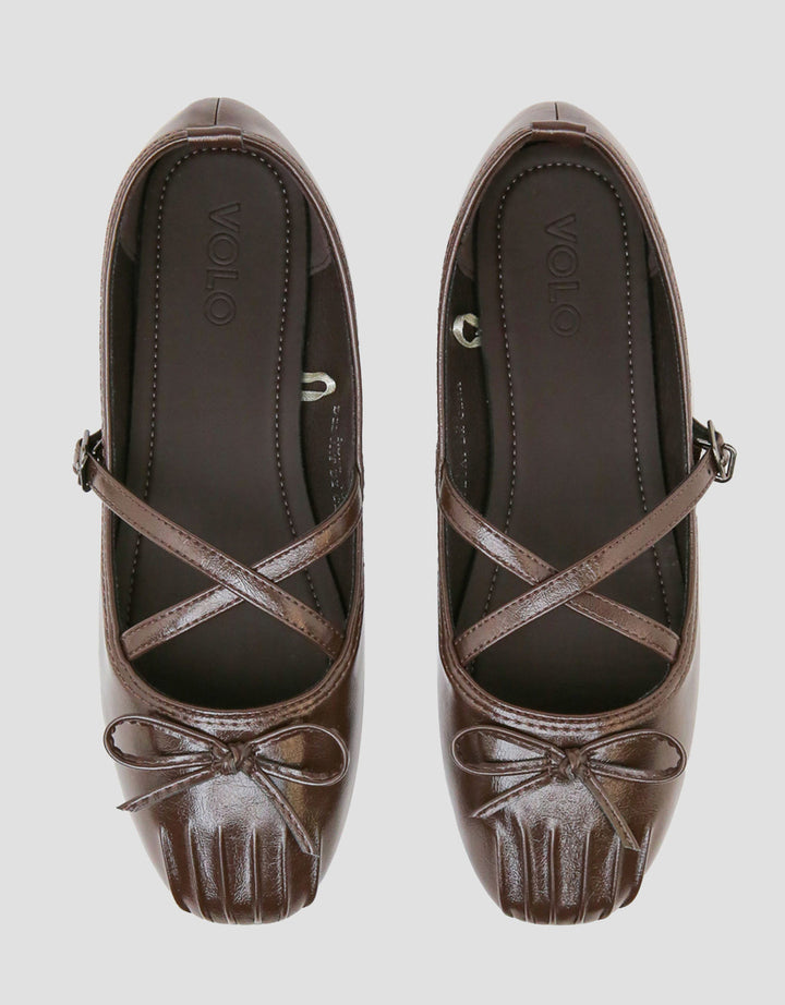 Volo Nevada Mary Jane NC09 Sepatu Flat Wanita