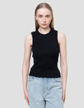 Nevada Rib Halter Neck Kaos Tanktop Wanita