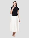 Nevada Sld Bt2 Side Ruched Kaos Wanita
