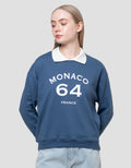 Nevada French Collar Monaco Sweater Wanita