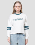 Nevada Crop French California Sweater Wanita