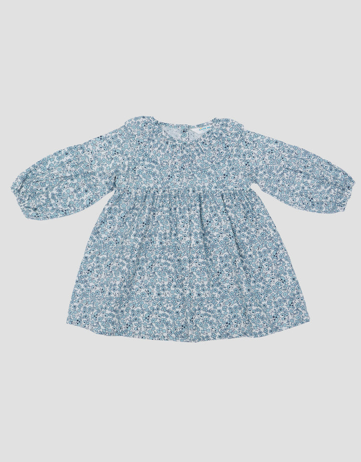 Little M Woven Fullprint Bunga Dress Bayi