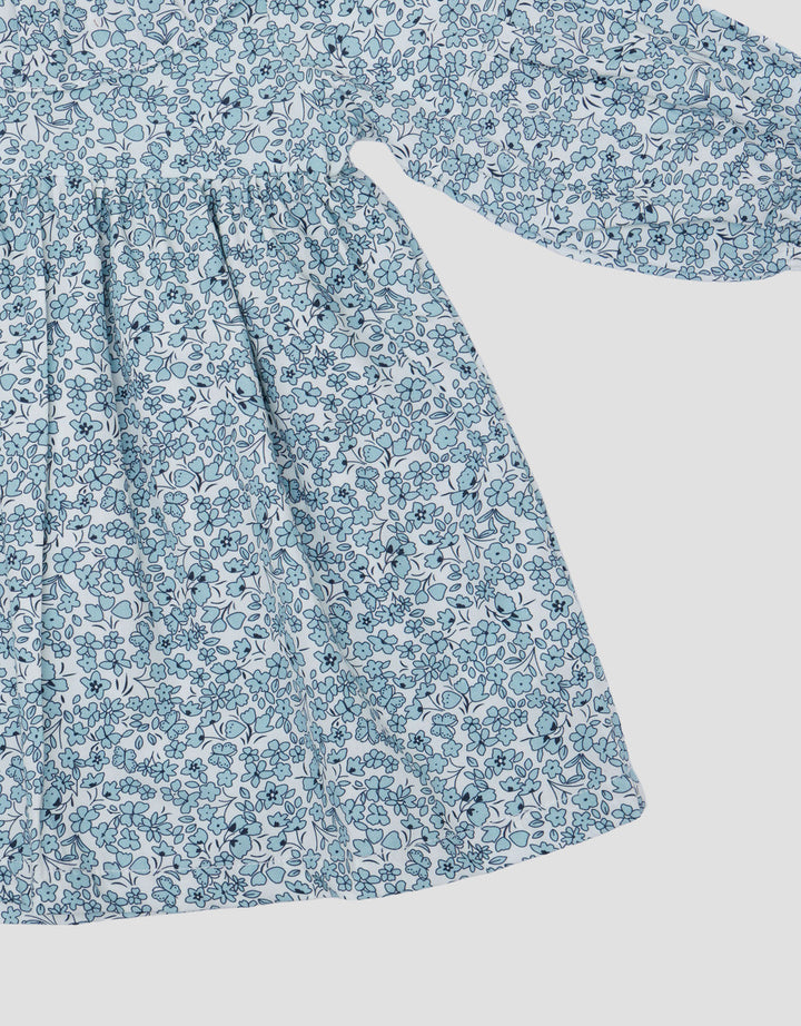 Little M Woven Fullprint Bunga Dress Bayi
