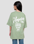 Nevada Sablon Los Angeles Kaos Oversize Anak Perempuan