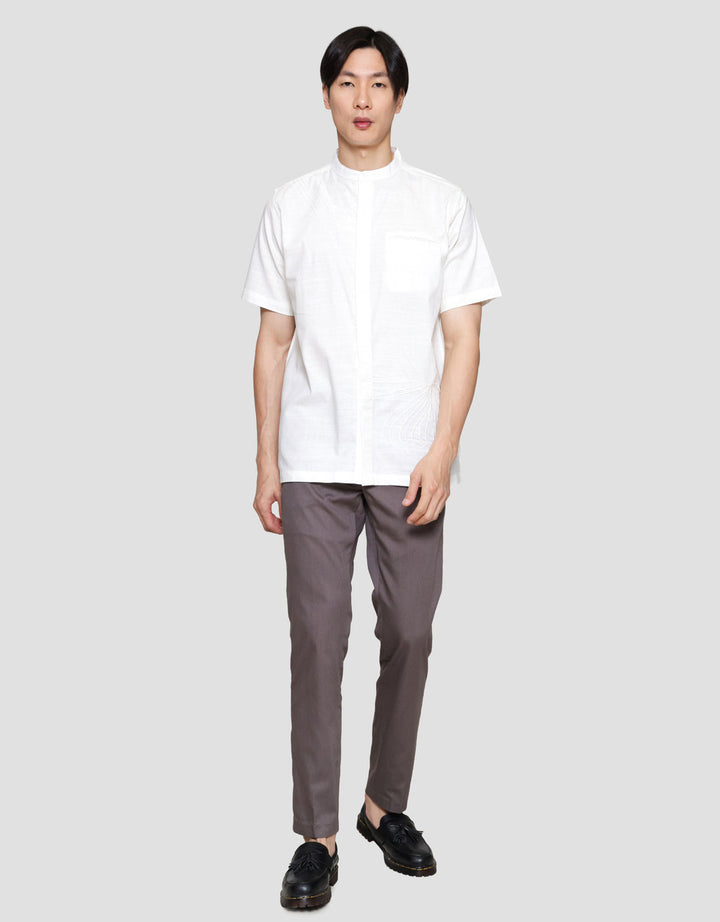 Cole Bordir Artkea Shoulder W/ Pocket Baju Koko Pria