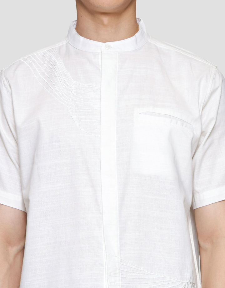 Cole Bordir Artkea Shoulder W/ Pocket Baju Koko Pria