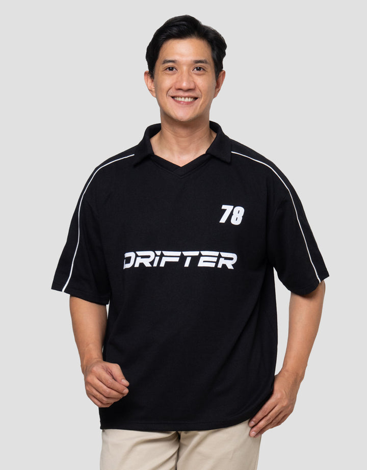 Nevada Varsity Look - Drifter Oversized Kaos Oversize Pria