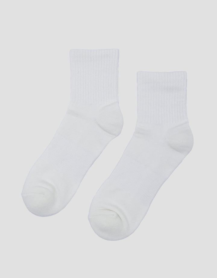 Nevada Mid Cuf Solid Kaus Kaki Pria