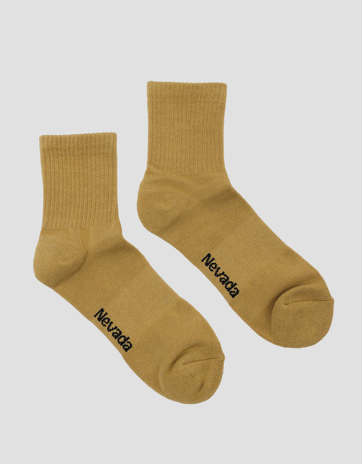 Nevada Mid Cuf Solid Kaus Kaki Pria