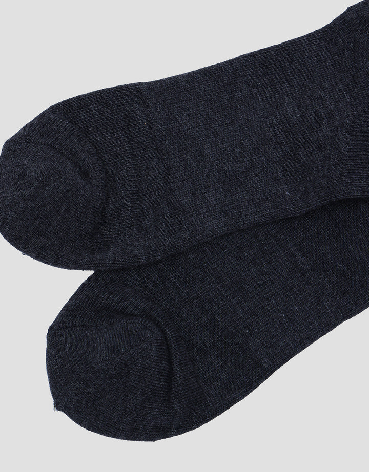 Nevada Mid Cuf Solid Kaus Kaki Pria