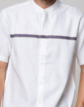 Details Short Sleeve Koko Single Stripe Color