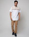Details Short Sleeve Koko Contrast Line