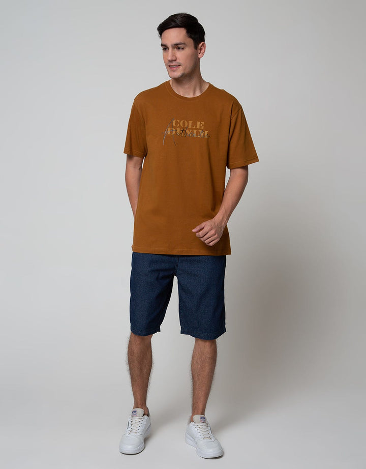 Cole Denim Short Pants Pull On With Insert Pocket