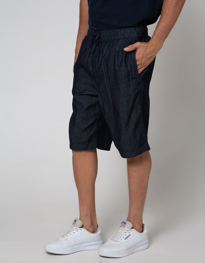 Cole Denim Short Pants Pull On With Insert Pocket