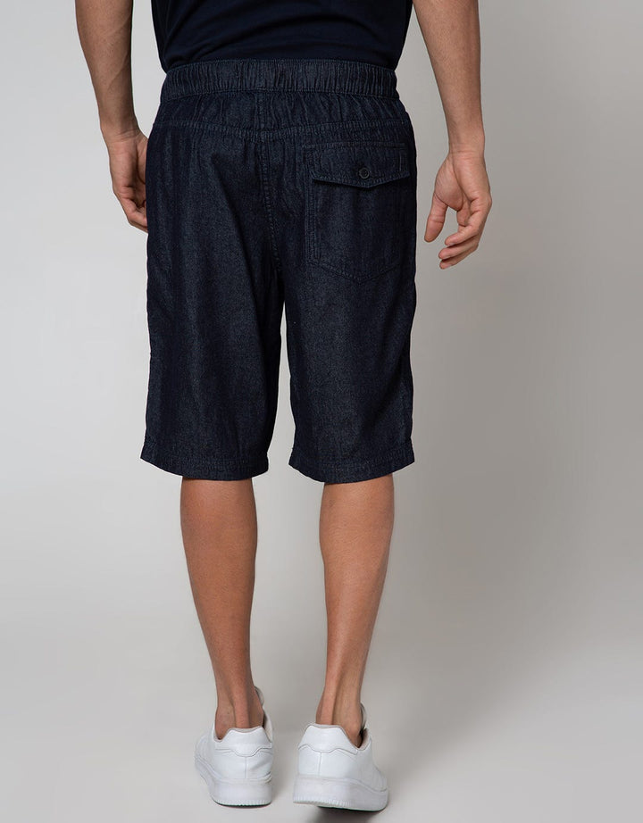 Cole Denim Short Pants Pull On With Insert Pocket