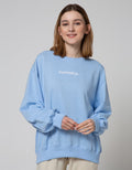 Details Sweatshirt With Small Embro At Front Big Embro At Back