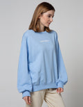 Details Sweatshirt With Small Embro At Front Big Embro At Back