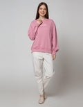 Details Sweatshirt With Small Embro At Front Big Embro At Back