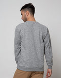 Details Sweatshirt Jumper Round Neck Texture