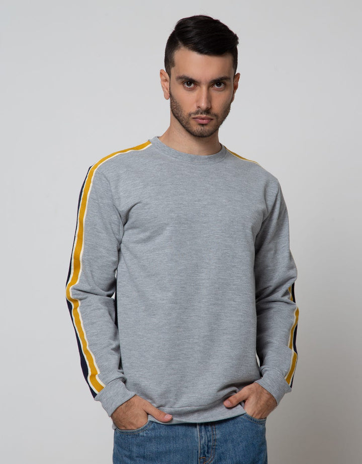 Details Sweatshirt Jumper R Neck Combi With Bubbling Tex On