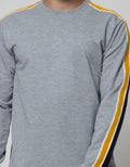 Details Sweatshirt Jumper R Neck Combi With Bubbling Tex On