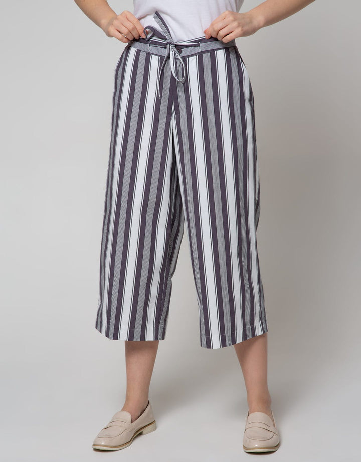 Nevada Long Pants Stripe Culottes