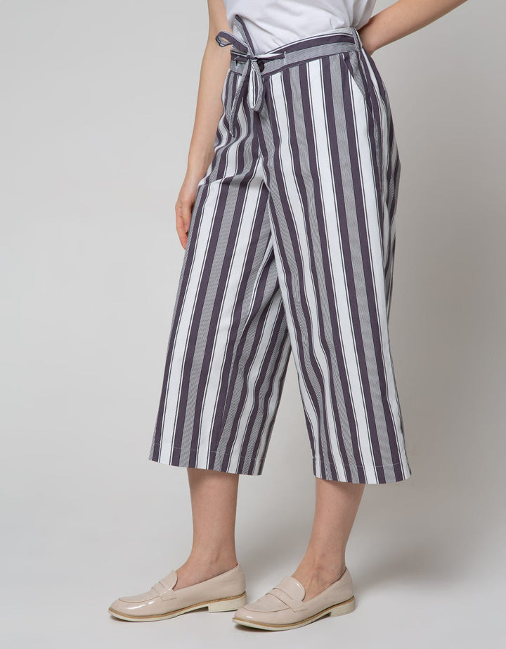 Nevada Long Pants Stripe Culottes