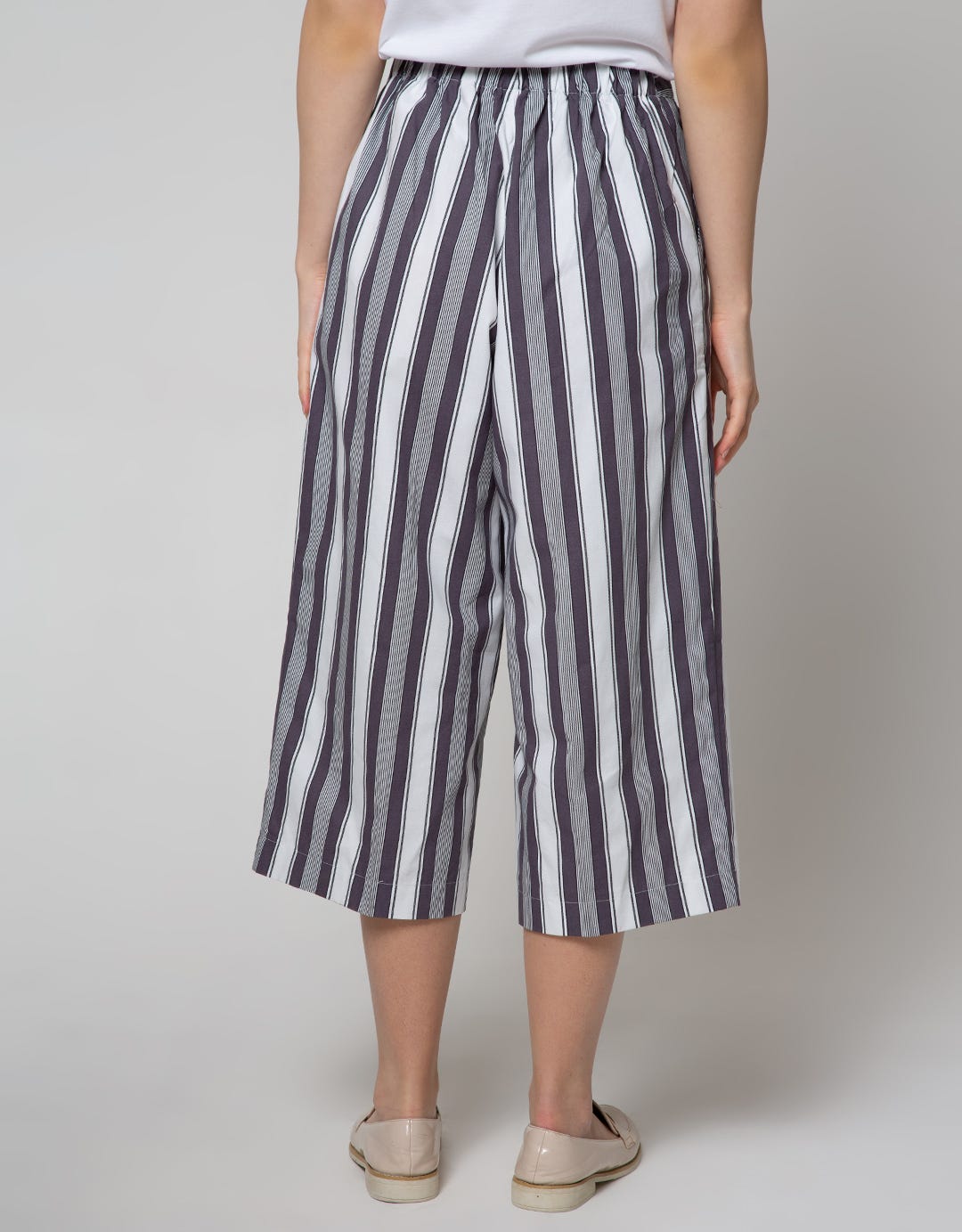 Nevada Long Pants Stripe Culottes
