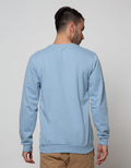 Details Sweatshirt Jumper R Neck Combine With Texture