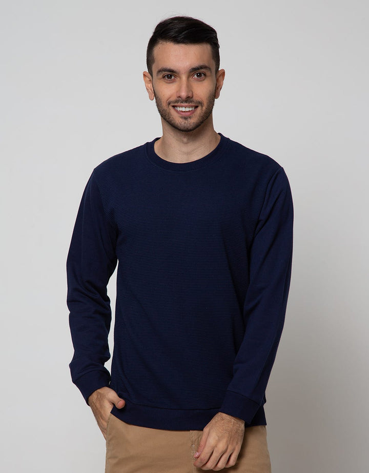 Details Sweatshirt Jumper R Neck Texture On Body