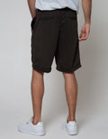 Details Short Pants Knit Drawstring Inside (Tuck In)