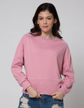 Details Rib Bottom Sweater Wanita