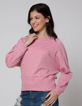 Details Rib Bottom Sweater Wanita
