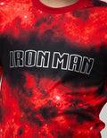 Marvel T-Shirt Ironman Print Tulisan