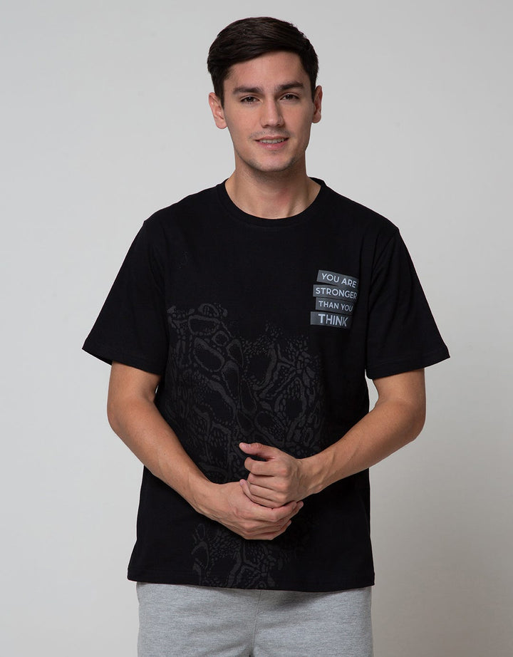 T Zone Short Sleeve T-Shirt Print Animal Print Snake