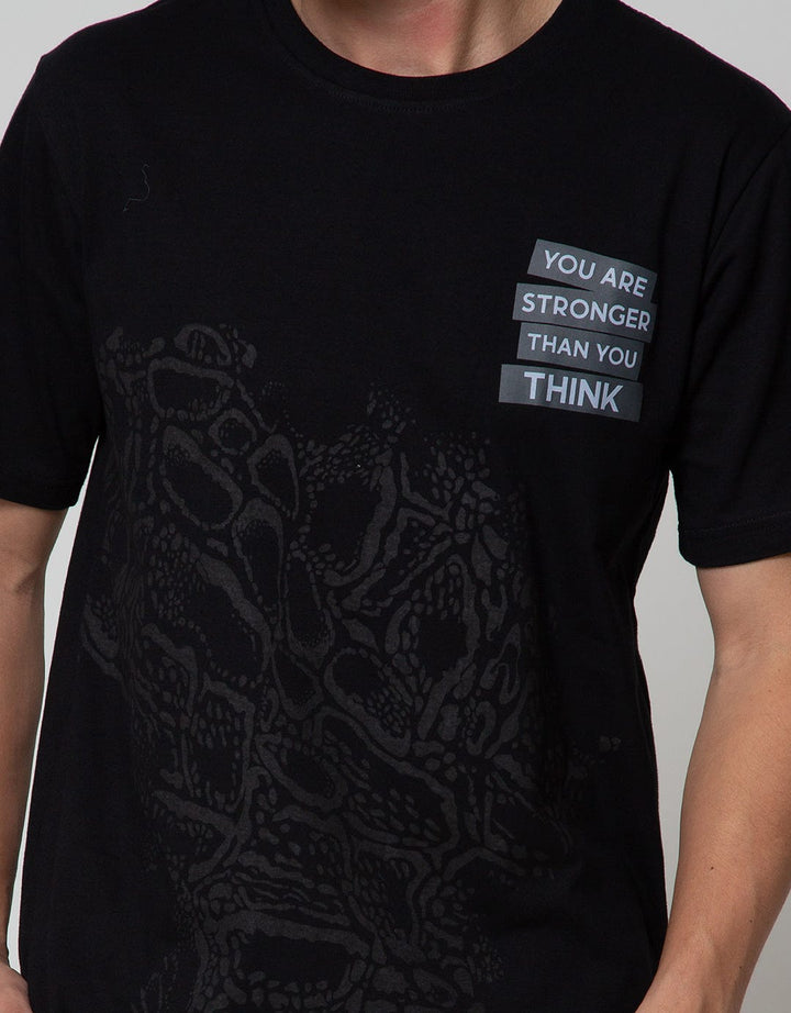 T Zone Short Sleeve T-Shirt Print Animal Print Snake