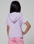 Little M Unicorn Stripe Hoodie