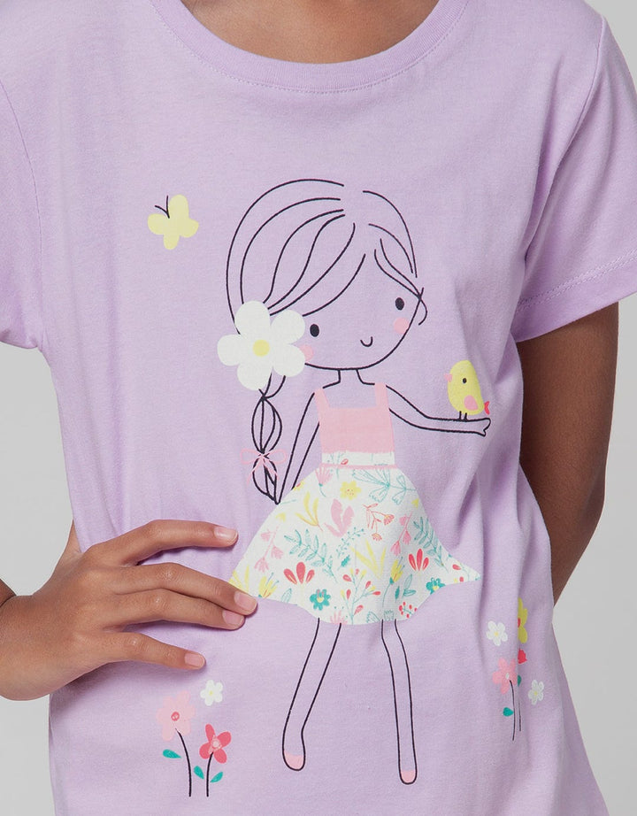 Little M Short Sleeve T-Shirt Basic Non 2 Basicnonq