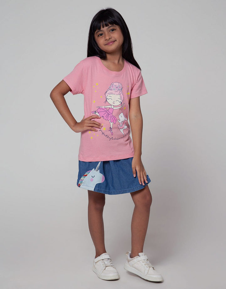 Little M Short Sleeve T-Shirt Basic Non 4 Basicnonq